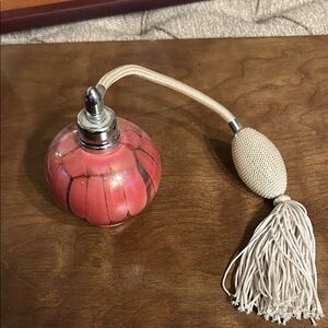 Vintage Pink Perfume Atomizer